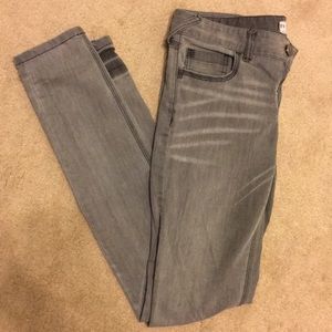 Free people grey skinny jeans